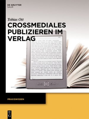 cover image of Crossmediales Publizieren im Verlag